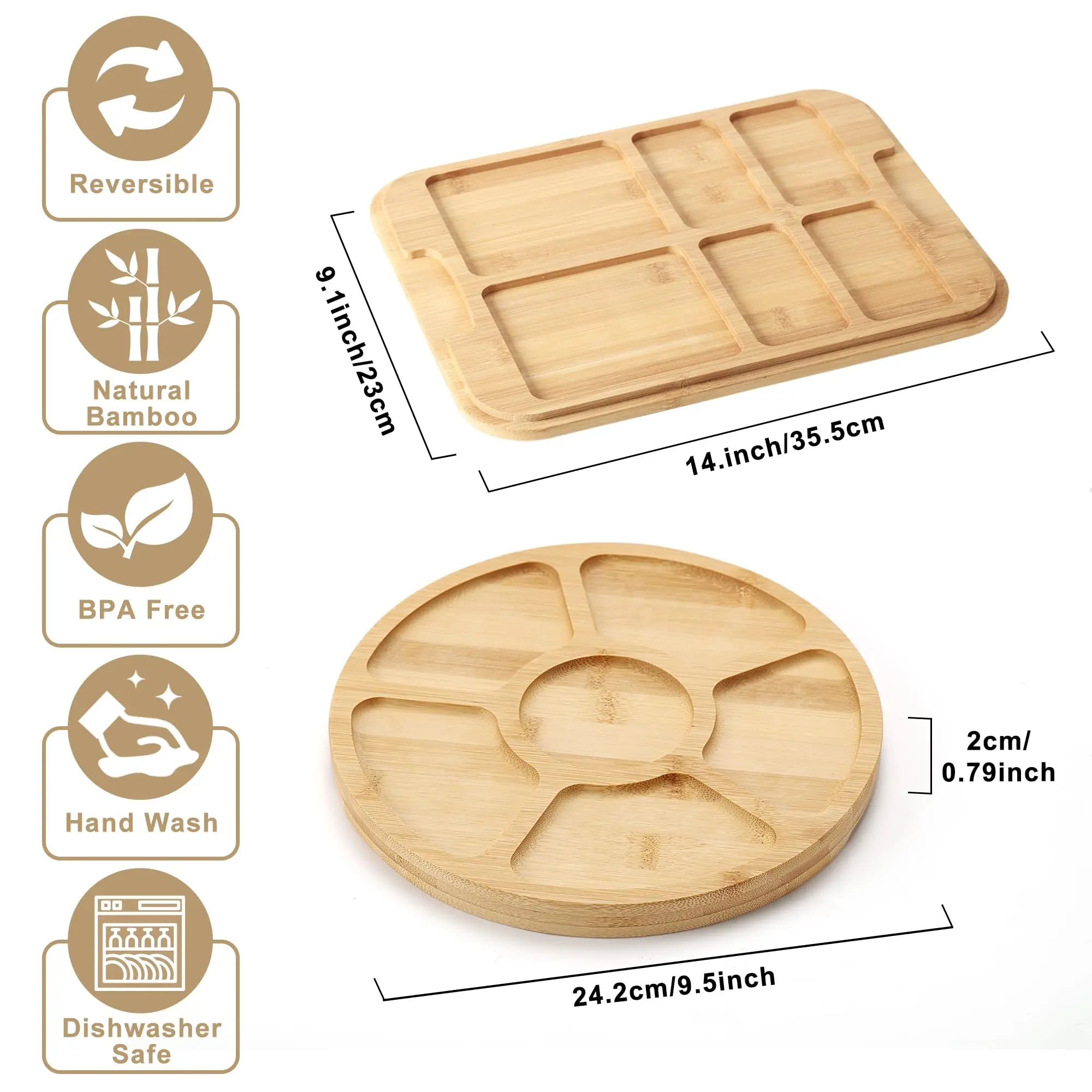 product christmas gift kitchen cheese tool cheese board serving tray with lid party gatherings portable can be taken out cutting board-3