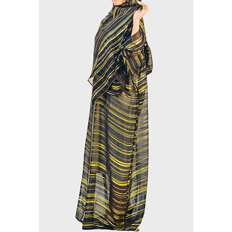 Middle Eastern Muslims Wedding and Party Wear Sequin Embroidery Georgette Saree Blouse for Women factory