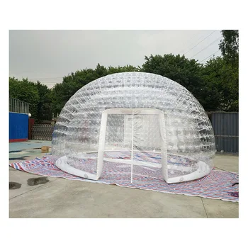 Factory Direct Wholesale  outdoor customized inflatable Inflatable pvc  clear dome bubble