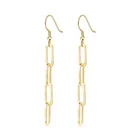 Fashion Earring Tassel Style Fashion Gold Plated Jewelry Party Accessories Hucgids Jewellery For Women Drop Earring