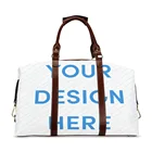 Carry On Bags Custom Printed Skull Floral Pattern Carry On Large Hand Luggage Flight Holdalls Travel Bags