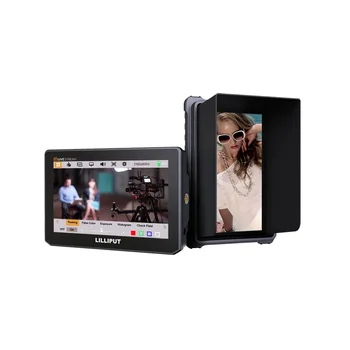 LILLIPUT T5U Touch 5 inch IPS 4K HDMI 2.0 Input Live Streaming On Camera Monitor with DC 8V Output