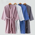 Hotel Bathrobe Bathrobe Wholesale Luxury 100% Cotton Embroidered Hotel Bathrobe