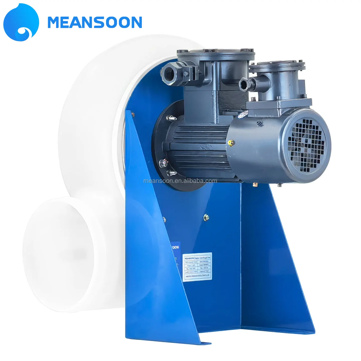 Proof Centrifugal Duct Fan, MPCF-250-B2T-EXVF, Plastic, VFD - detail 12