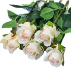 Roses Bulk Amazon Hot Sale Faux Flower Silk Roses Bulk Flowers Preserved Roses For Home Decor
