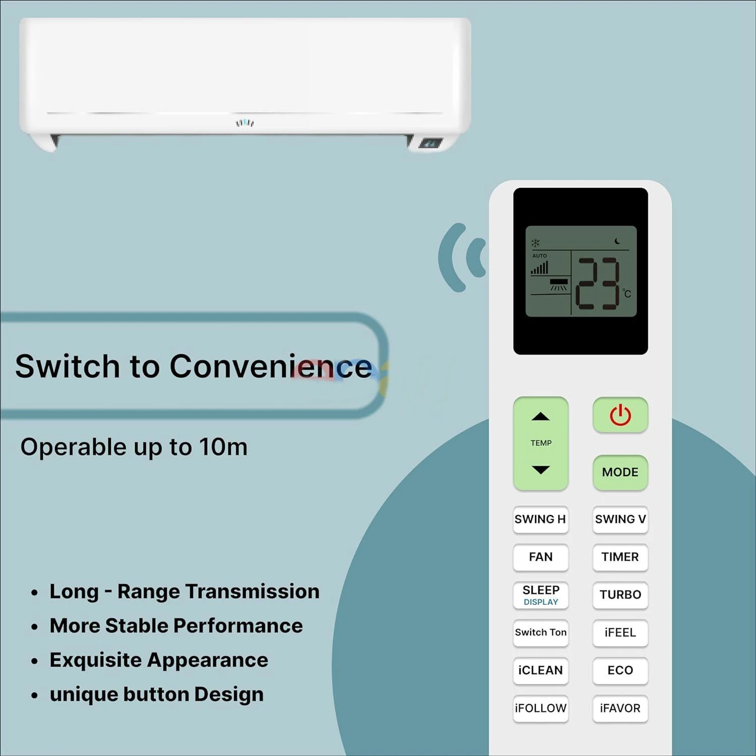Window Air Conditioner, ABS - detail 10
