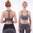Running Seamless Sports Bra Top Fitness Women Running Crop Tops Workout Padded Yoga Bra