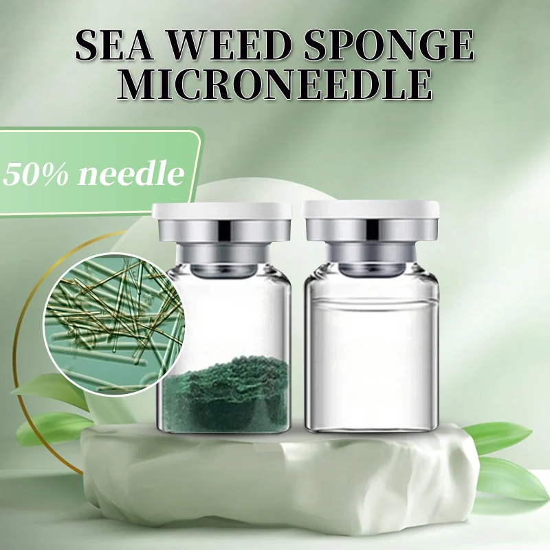 Spongilla Bio Microneedling Skin Peel Natural Sponge Spicules Skin Peeling Cell Renew Algae Peeling Powder Sponge Microneedling