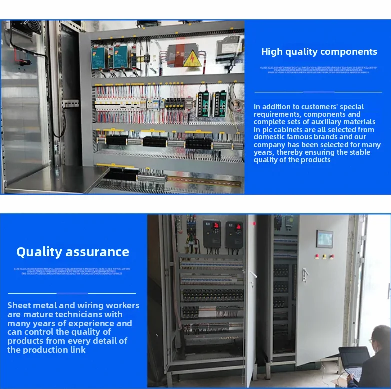 Industrial Controls Power Distribution Panel Main PLC Control Cabinet with Pressurized Pumping Station Equipment Category H8b19315c13d241b9862995a1c8910cca7