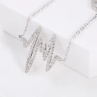 Sterling 2021 Best Sale Fashion Sterling Silver Wavy Shaped Necklace