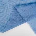 Hijab Scarf Polyester Solid Color Crinkle Hijab Scarf