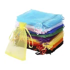 Pouches Organza Drawstring Bag Wholesale Custom Mini Color Sheer Drawstring Pouches Organza Bag With Drawstring