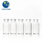 Glass Glass Vial 5ml 1ml 2ml 3ml 5ml Clear Injection Antibiotic Glass Vial For Lyophilization Medicinal