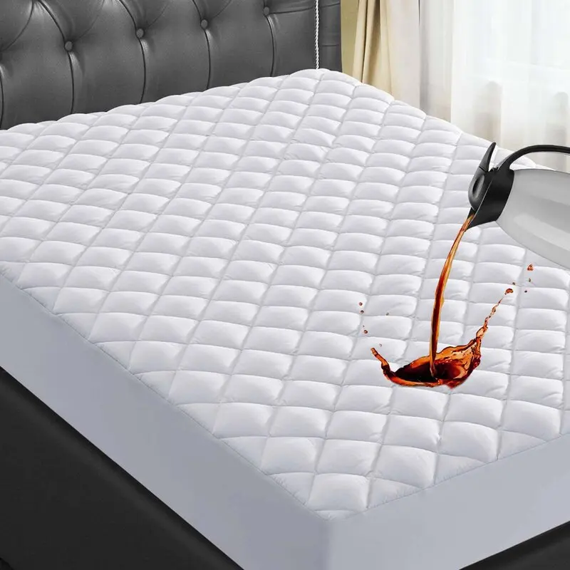 quilted queen mattress cover