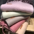 Scarf Winter Hot Sale Solid Color Warmth Thick Scarf Shawl