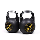 Weightlifting free weight training rubber competition kettlebell