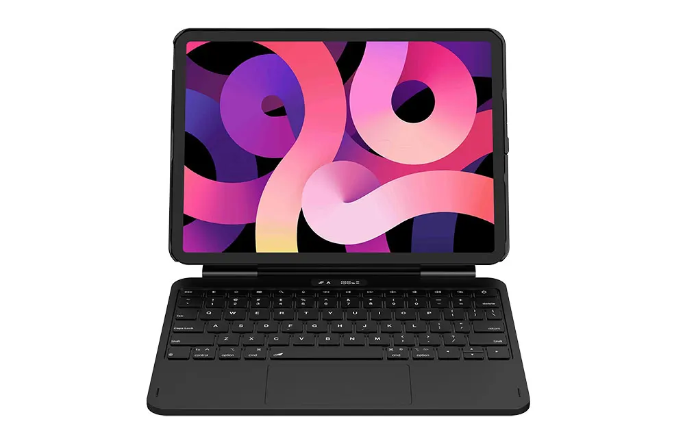 product detachable magnetic versatile keyboard folio case portrait landscape 6 rows keys for ipad air 11 pro 13 2025 usb c fast charging-8