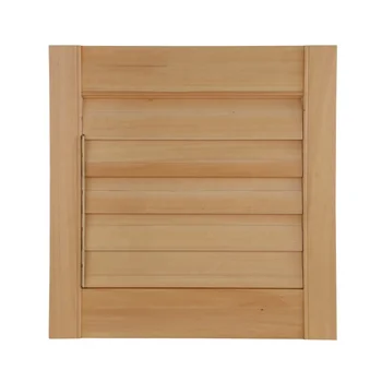 unique 89mm louver wooden plantation shutters for window from china