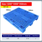 Pallets Hdpe Pallet High Quality Blue HDPE Custom Heavy Duty Plastic Pallets High Capacity For Supermarket