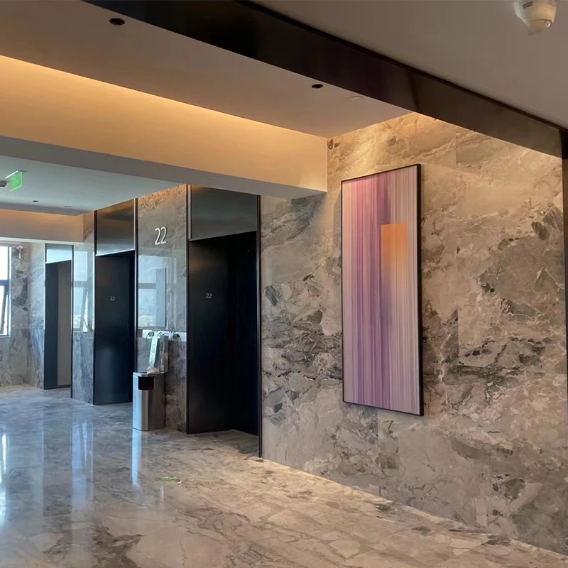 product cobico grey polished porcelain marble slab for kitchen countertops interior wall floor design white marble countertop good price-1