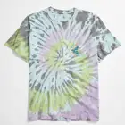 Casual T Shirt WKER Customize Casual Tee With A Tie - Dye Design Hot Selling Printed Crew Neck T - Shirt
