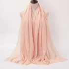Hijab Comfortable High Quality Popular Low Price Hot Sale Stylish Hot Islamic Pleated Muslim Hijab Shawls