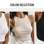 Top Women Tank Women Tictok Sports Casual Short Sleeveless Top Ladies Breathable Women Tank Top