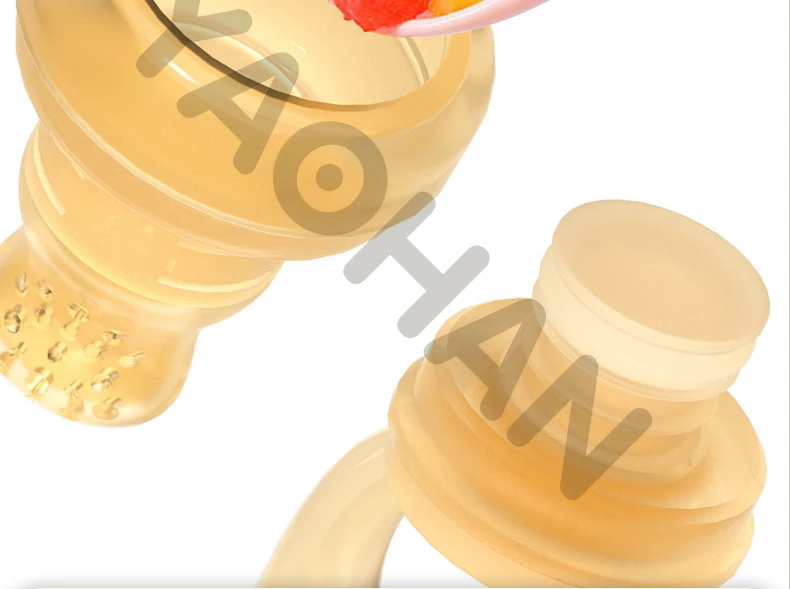 Food Grade Silicone Baby Pacifier Holder for baby products &Kids Storing Fruits Vegetables Complementary Foods Essential