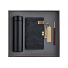 Corporate 2021 Premium Custom Logo Corporate Gift Set Father's Day Promotional Items Luxury Business Notebook Sets
