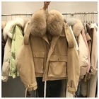 Coats Woman Fur Women Cheap Price Winter Long Down Coats Woman Parka Feather Puffer Jacket With Faux Fur Hood