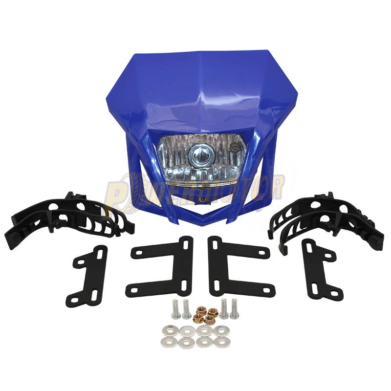 Motorcycle Headlight Fairing Universal Dual Sport Motorcycle Headlight