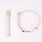 Collar Hemp Collar Hemp Dog Lead Collar Set Nature Linen Puppy Collar Set Leather