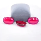 Ruby China Ruby Cabochon Oval Cabochon Stones