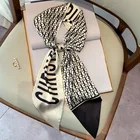 Wrap Silk Hair Wrap Handle Scarf Decorative With Ladies Scarf Silk Scarf Head Wrap