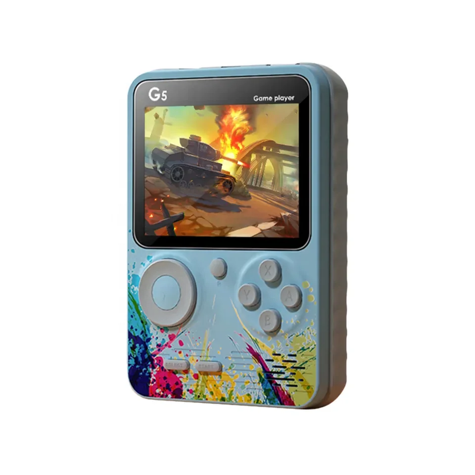 500 in 1  Video Game Console Handheld  3 inch Portable Color Handle mini video game console for kids handheld game player