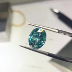 Lab Created Diamond Wholesale Lab Created Synthetic Stone Moissanite Oval Cut Diamond Loose Gemstone