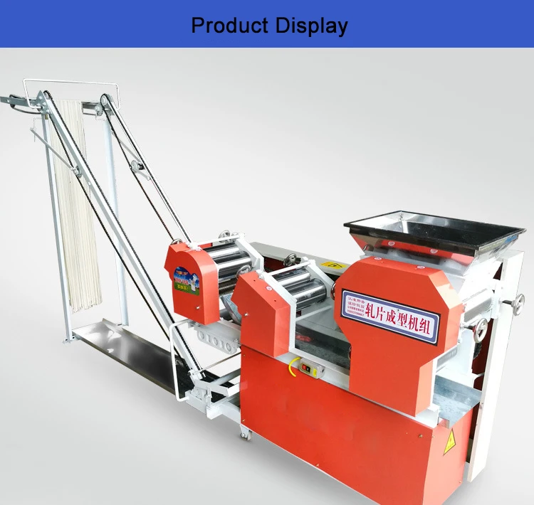Hot Sale Industrial Electric Noodle Pasta Makers Small Cooking Noodles Pressing Making Machine Automatic Pasta Production Line supplier