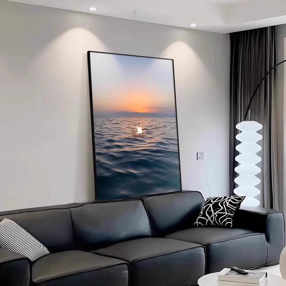 Modern Simple Artwork Sofa Background Jet Drawing Hallway Living Room Bedroom Ornament Decorative Picture Wall Painting
