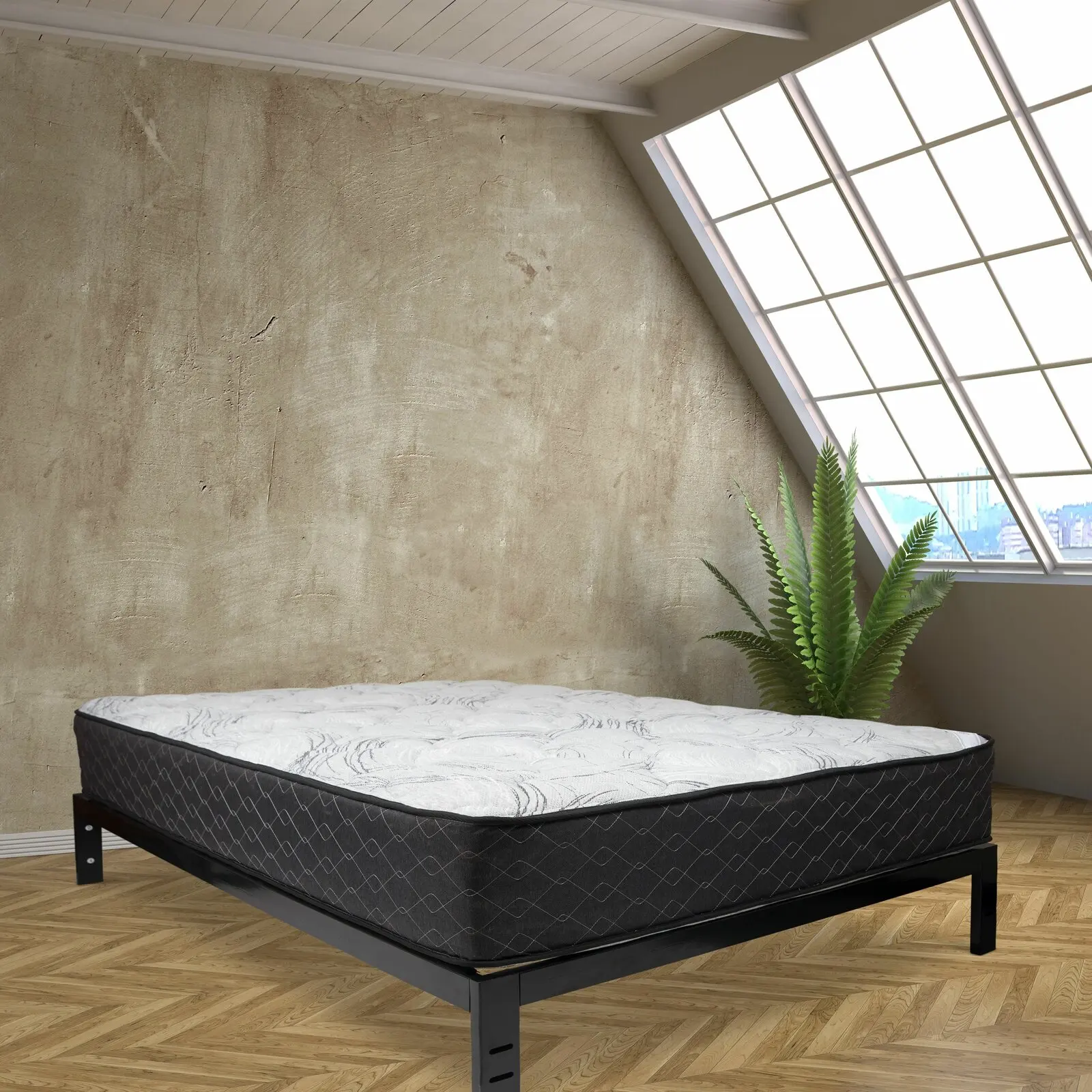 Super comfortable euro top full size pocket spring coils mattress queen king president mattresses
