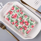 Napkins Printed Wholesale Multi Colors Printing Disposable Party Napkins Restaurant Paper Napkins
