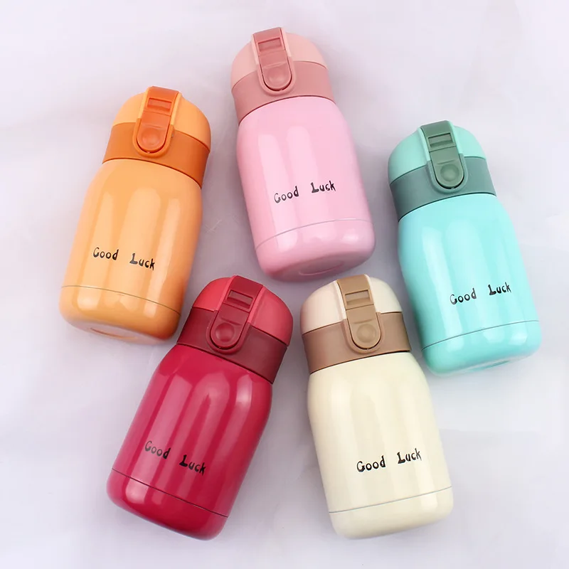 Hot sale Double Wall Thermos 304 stainless steel water bottle Outdoor vacuum cup Double Layer Mark Coffee Baby Mug