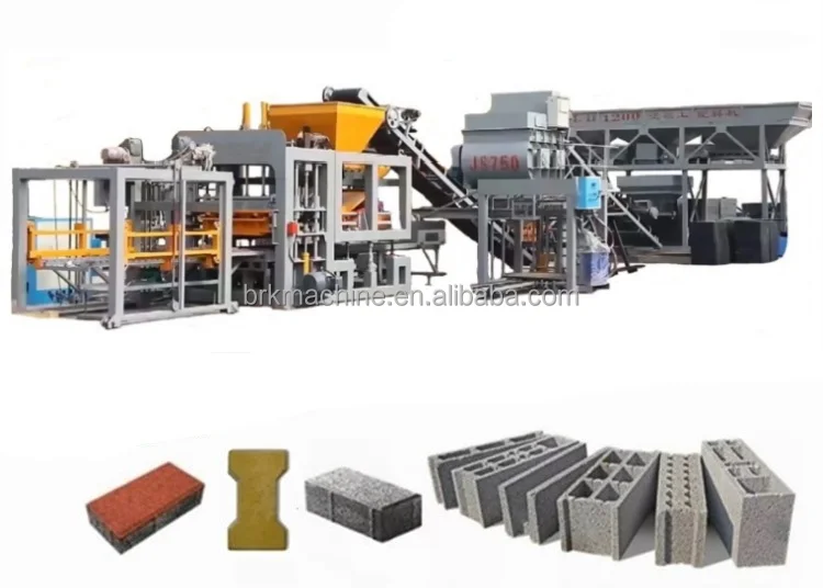 automatic cement brick machine