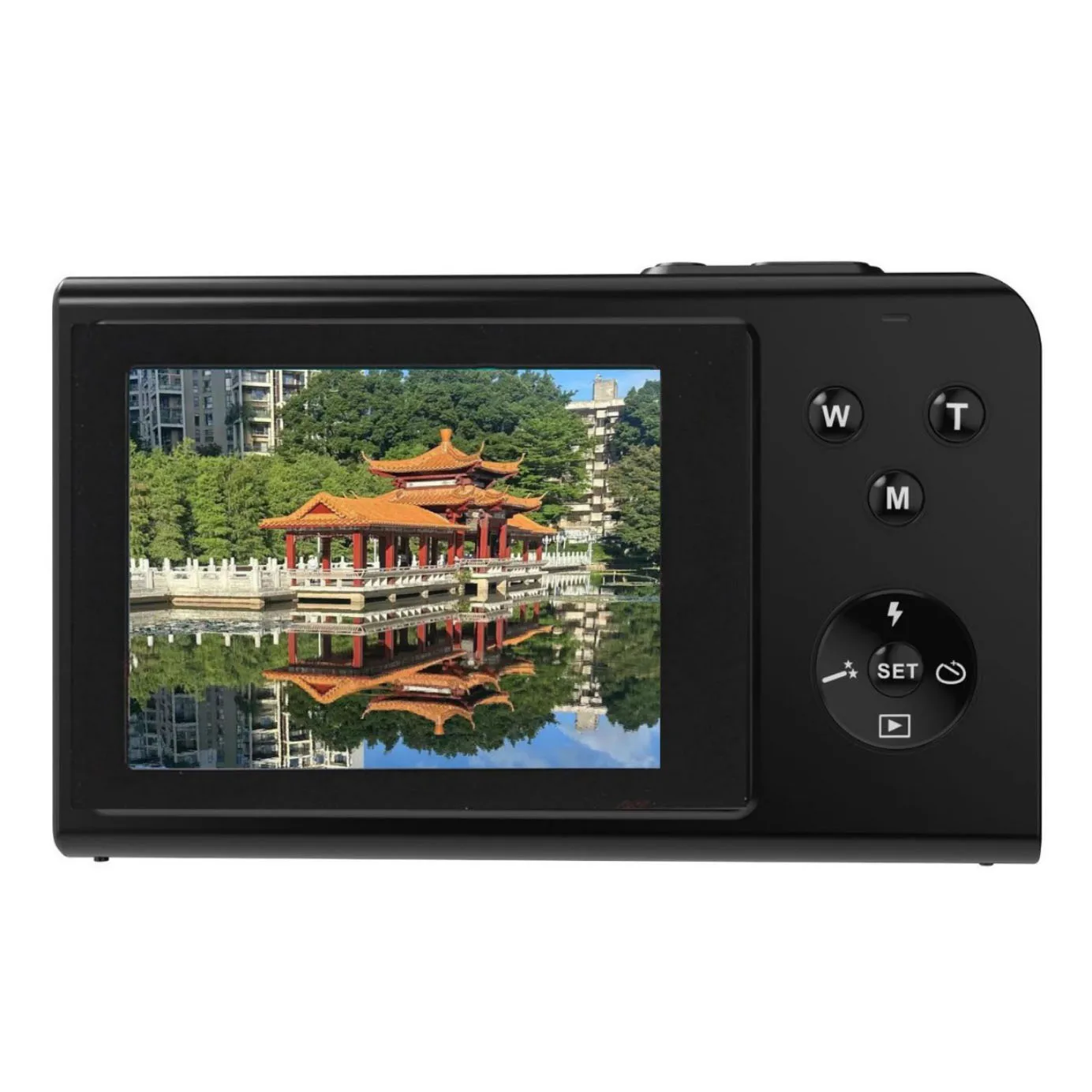 Hot Selling 4K HD Compact Digital Camera Card Style Selfie Photo Device Home Use Travel Daily Recording Gift