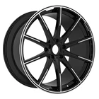 Alloy Custom Car Wheels 18 19 20 21 22 23 24 Inch 1 Piece Forged Wheel