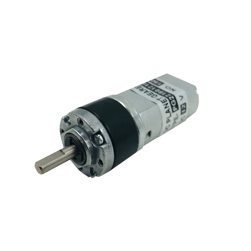 12V DC Motor,Planetary Gearbox Speed Control,Low 40 RPM,12mm shaft 22mm gearbox 