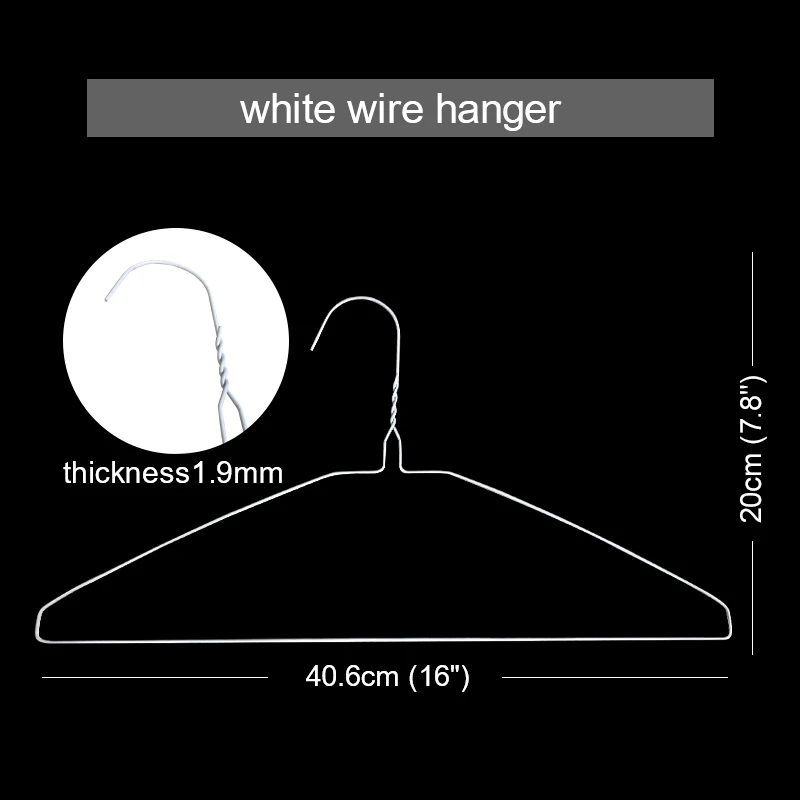 Owentek Disposable Laundry Wire Clothes Hangers Cheap Iron Hanger