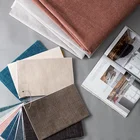 5%cotton Fabric High Quality Design Customized 95%polyester And 5%cotton Plain Sofa Fabric For Home Furniture