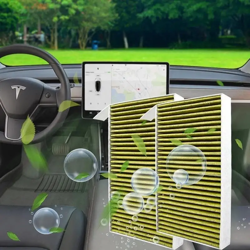 Walson Auto Parts Air Conditioning Filter Household Use Hepa Cabin Air Filter Replacement for Tesla Model 3/y factory