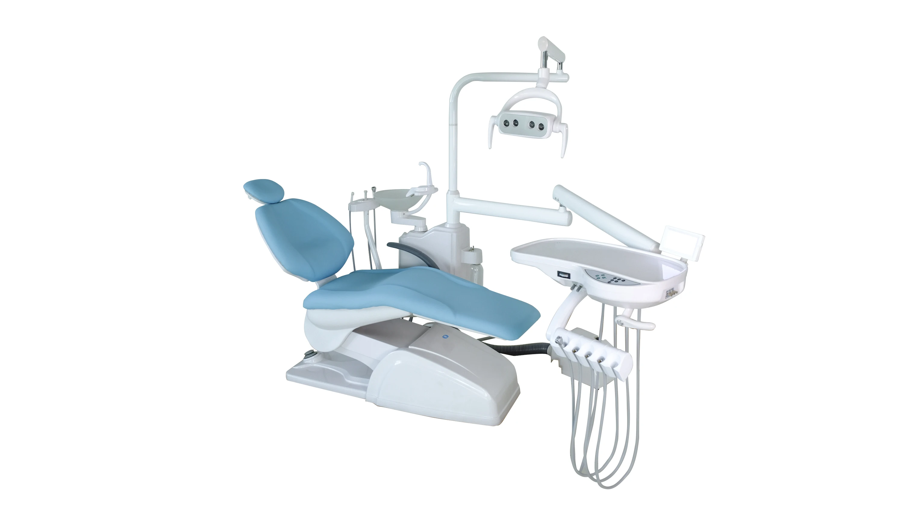 Low price dental chair glass ceramic spittoon dental clinic hospital dental examination equipment with dentist chair factory