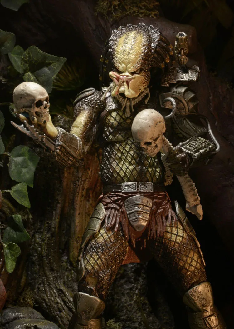 NECA 51548 Predator P1 Jungle Hunter 2.0 Ultimate Deluxe Edition 7-inch Action Figure